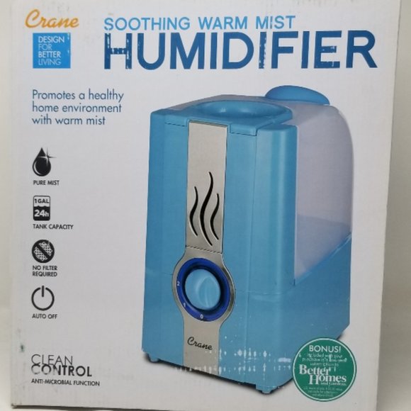 Crane USA Other Crane Warm Mist Humidifier Aqua Poshmark